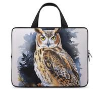 Gufo Custodia per computer portatile ultra sottile, impermeabile, 15 pollici, borsa protettiva portatile per computer con cinghia da polso