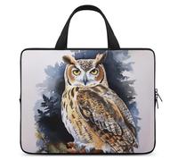 Gufo Custodia per computer portatile ultra sottile, impermeabile, 17 pollici, borsa protettiva portatile per computer con cinghia da polso