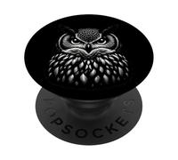 Gufo - Dark Spooky Barn Desert Zoo Animal Bird PopSockets PopGrip Adesivo
