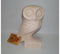 Gufo della saggezza - Atene - Scultura d'arte cicladica - Simbolo dea Atena