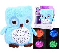 Gufo di peluche con proiettore e ninna nanne