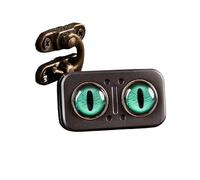 Gufo Gyro Push Card - in lega di zinco compatto portatile EDC punta delle dita Push Slider giocattolo di decompressione metallo moneta a scatto per alleviare lo stress