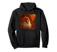 Gufo Halloween Zucca Cappello Carino Jack O'Lantern Felpa con Cappuccio
