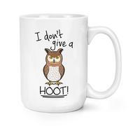 Gufo i Don'T Give A Grido 426ml Grande Tazza - Divertente Uccello Animale Grande