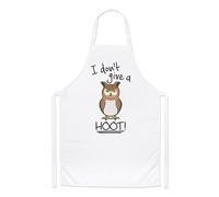 Gufo i Don'T Give A Grido Chef Grembiule - Divertente Uccello Animale Cucinare