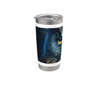 Gufo mistico gufo e gufo custode della foresta Bicchiere termico in acciaio inox doppia parete