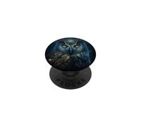 Gufo mistico gufo e gufo custode della foresta PopSockets PopGrip Adesivo
