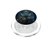 Gufo mistico gufo e gufo custode della foresta PopSockets PopGrip per MagSafe