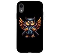 Gufo ninja che scatena lo spirito guerriero Custodia per iPhone XR