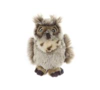 Uni-Toys - 'Horneule', Virginia Uhu - 18 cm (altezza) - Uccello di peluche, gufo - Peluche (piccolo)