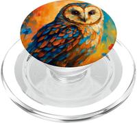 Gufo post-impressionismo PopSockets PopGrip per MagSafe