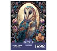 Gufo Puzzle Da 1000 Pezzi Per Adulti E Bambini - Puzzle Ad Alta Difficoltà,Giochi Stimolanti Per Tutta La Famiglia 38x26cm/1000pcs