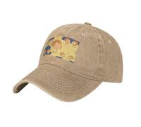 Gufo storto naturale Il cappello è traspirante, assorbe il sudore e regolabile, alla moda e versatile, adatto per tutte le stagioni.