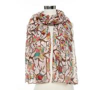 GUFO SU UNA Branch stampa moda da donna maxi sciarpa Sarong A ALL'ingrosso