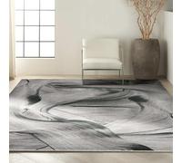 GUGJHFVH Tappeto da Antiscivolo, Lavabile, per Salotto, Corridoio Tappeto Decorativo，Inchiostro Astratto Moderno 1，90 x 120 cm