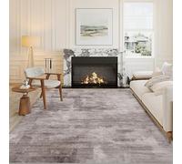 GUGJHFVH Tappeto Salotto Corridoio Cameretta Lavabile Con Fondo antiscivolo Tappeto a Pelo Corto Stile Inchiostro Moderno Viola, 120 x 170 cm
