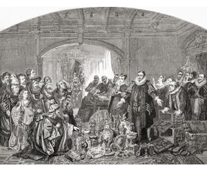 Guglielmo il Silenzioso che aveva esaurito i suoi tesori combattendo gli spagnoli durante la rivolta olandese contro gli Asburgo spagnoli che scatenarono la Guerra degli Ottant'anni invitò gli ebrei