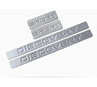 GuGuoZZ Acciaio Inox Battitacco per Discovery Sport 2014-2022 Esterno Battitacco Protezione Plates Anti Graffio Scuff AntiGraffio per Pedale