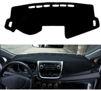 GuGuoZZ Auto Copri cruscotto Tappetino cruscotto per Toyota Yaris L 2014-2019 tappetini Antiscivolo Anti-UV Protezione Solare Antipolvere