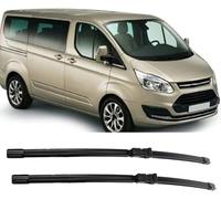 GuGuoZZ Spazzole tergicristallo per Ford Tourneo Transit Custom 2012-2017 Tergicristalli Spazzole Tergicristallo Auto Parabrezza Finestrino Pioggia Accessori