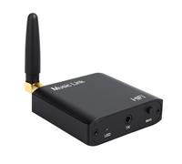 Gugxiom Adattatore Audio Bluetooth 5.3 Ricevitore Trasmettitore Wireless 2 in 1 con Porta da 3,5 Mm per Altoparlanti TV Computer Batteria a Lunga Durata Corpo in Alluminio