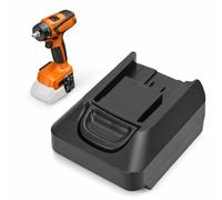 Gugxiom Adattatore per Batteria PC ABS per, Convertitore da Batteria Al Litio a Avvitatore a Percussione per Utensile Elettrico a Fein