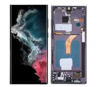 Gugxiom AMOLED per S22 Ultra, Display LCD LED Touch Screen Digitizer Assembly per S22ultra 5G SM S908B, Sostituzione dello Schermo LCD con Cornice, Testato Prima della Spedizione