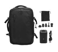 Gugxiom Backpack Viopum Travel, Zaino in Tessuto Oxford Impermeabile con Compressione del Vuoto, Porta di Ricarica USB e Serratura TSA per Avventure All'aperto