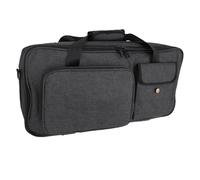 Gugxiom Borsa per il Trasporto della Pedaliera Effetti, Custodia per Pedale Multieffetto per Chitarra Cationica Impermeabile con Imbottitura da 10 Mm, Adatta per Boss/Line 6/DigiTech (L)