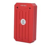 Gugxiom Conferenza Microfono USB, Omnidirezionale PC PC Pick Up Voice 10ft, Ideale per la Registrazione delle Videoconferenze, Skype, Classe Online, Rapporto Giudiziario (Rosso cinese)