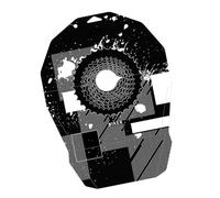 Gugxiom Copertura di Protezione Dal Degrado del Rotore del Disco della Bici per Prevenire il Rumore e il Degrado, Design Super Sottile Pulizia Efficace, Ideale per i Ciclisti [119g] (BLACK)