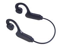 Gugxiom Cuffie a Conduzione Ossea Bluetooth 5.3, Auricolari Sportivi Wireless con Display Digitale a LED, Batteria Impermeabile IPX5 da 300 MAh, Supporto Scheda di Memoria 64G per Corsa, Ciclismo,