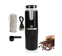 Gugxiom Macchina per caffè Portatile, Macchina per caffè 1200mAh, Capsule di caffè Compatibili e caffè Macinato, Macchina per caffè con Funzionamento con un