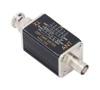 Gugxiom METURA SWR da 10 W, Misuratore di Onda Permanente da 1 a 50 MHz con 6 Indicatori LED per il Test del Segnale RF Nella Radio HAM e Applicazioni di Trasmissione