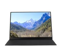 Gugxiom Monitor da Gioco da 18 Pollici 2,5K, Monitor Portatile per Laptop, Monitor da Gioco con 2 Porte di Tipo C, Mini HDMI, Micro USB, Porte per Cuffie da 3,5 Mm per Console di Gioco