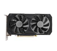 Gugxiom Scheda Grafica da 2 GB GDDR5 128 Bit, Scheda Grafica PC con Doppia Ventola di Raffreddamento Interfaccia PCIE 3.0 16X, 1376/7000 MHz, 3 DP, 4 Uscite Display