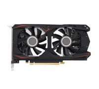 Gugxiom Schede Grafiche per Computer, Scheda Grafica da 6 GB GDDR5 192BIT per PC da Gioco con Output DVI VGA e Ventilatore a Doppio Raffreddamento Supporta 4K per il Rendering e