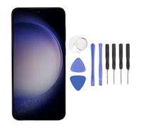 Gugxiom Sostituzione Schermo per S23 Plus, LCD AMOLED con Cornice per S23+ 5G, SM S916B, Versione Internazionale UE, Display LCD da 6,6 Touch Digitizer Assembly con (Green)