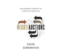 Guhan Subramanian Negotiauctions (Copertina rigida)