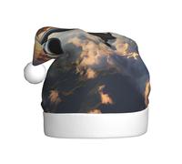 GUHAOT Airplanes are soaring cappello di Natale, cappello di Babbo Natale, copricapo per feste e feste in costume accessorio