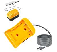 Guhiwuk Starlink - Mini adattatore per batteria compatibile con DeWalt, mini adattatore Starlink per batteria da 18/20 V, cavo di alimentazione CC da 18 AWG per campeggio, esterni, uso off-grid