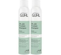 Guhl Shampoo a secco per 30 sec, freschezza pura, contenuto: 200 ml, niacinamide e menta acquatica, efficace come un lavaggio dei capelli, delicato come una pausa di un giorno, senza residui, senza