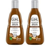 Guhl - Shampoo di colore marrone lucido - 250 ml (Confezione da 2)