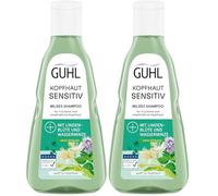 Guhl Shampoo sensitivo per cuoio capelluto - Contenuto: 250 ml - Tipo di capelli: tutti (Confezione da 2)