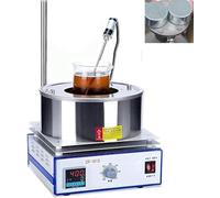 GUHPZA Agitatore Magnetico A Raccolta di Calore, Agitatore Magnetico A Piastra Calda da 1/2/3/5 L, Contenitore Magnetico per Agitazione E Riscaldamento da Laboratorio, Bagno d'Acqua E Ba,1l