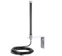 GUHPZA Antenna impermeabile in fibra ottica 4G per esterni, 8 Dbi, 698-2700 MHz, antenna WiFi, prolunga 5 metri, spina SMA Rg58 per rete modello Dtu Nb