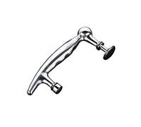 GUHPZA Maniglia per porta della doccia del bagno per installazione in vetro, in acciaio inox 304, maniglia di sicurezza per porta singola, set da 1 pz/2 pezzi, 1 pezzo