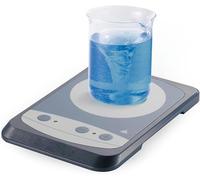 GUHPZA Piastra Riscaldante con Agitatore Magnetico da 1 L, Miscelatore Magnetico da Laboratorio con Piastra Riscaldante da Φ90 Mm, Regolazione della velocità da 15 A 1500 Giri/Min E Misce