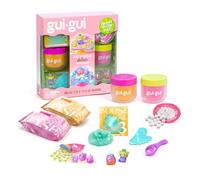 Gui Gui Fruity Glow Deluxe - Kit di 2 slime profumati Jelli & Clear, per abbellire il tuo slime, rituale di bellezza in 5 fasi, include Gua Sha e Scoop Tools, dai 6 anni in su