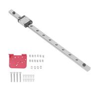 Gui lineare per stampante 3D, gui lineare per assi X aggiornata per Ender 3 V2 3Pro, 310 mm, ABS, acciaio inossibile, durevole, facile installare, parti di ricambio